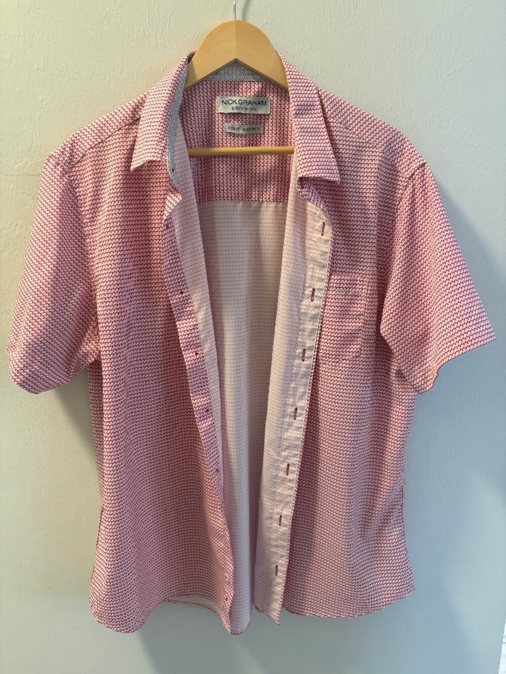 Nick Grahm Everywhere Stretch Modern Fit Mens XL